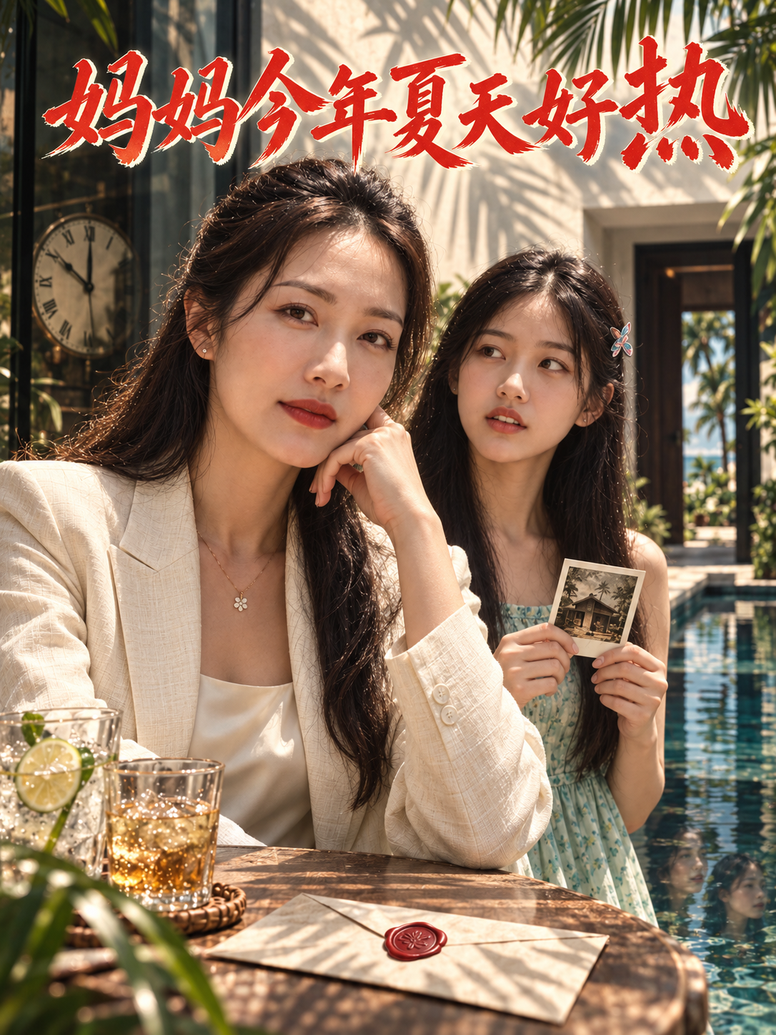妈妈 今年夏天好热